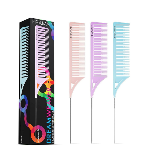 Framar Dreamweaver Comb - Pastel, 3 Stk.