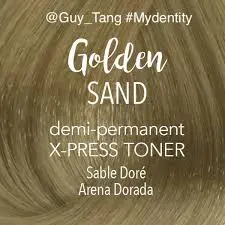 Mydentity X-Press Toner Golden Sand 58g