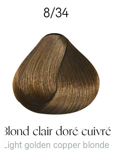 [KD10114] Kydra botanique 8-34 Light Golden Copper Blonde