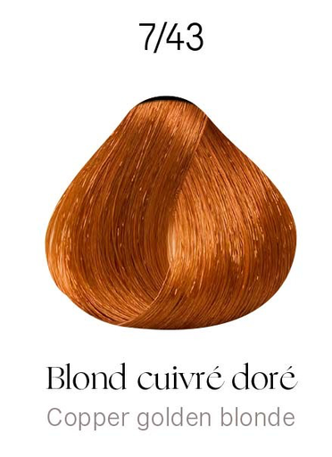 [KD10186] Kydra Crème 7-43 Copper Golden Blonde