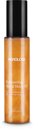 [25360] HAROLOGI Shimmering Hair & Body Oil 100ml - Limited Edition