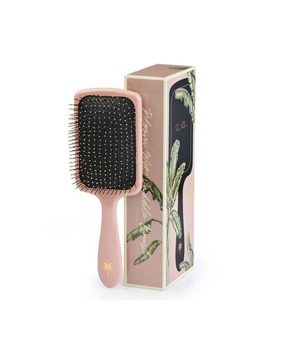 [7927] Fan Palm Wet Brush Large Paddle - Bloom