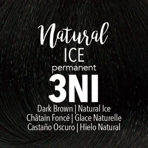 [41001] Mydentity - PERM. 3NI Natural Ice Dark Brown