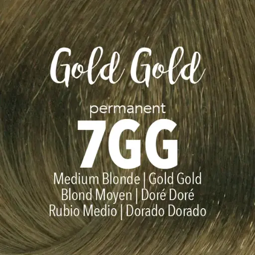 [41019] Mydentity - PERM. 7GG Gold Gold Medium Blonde